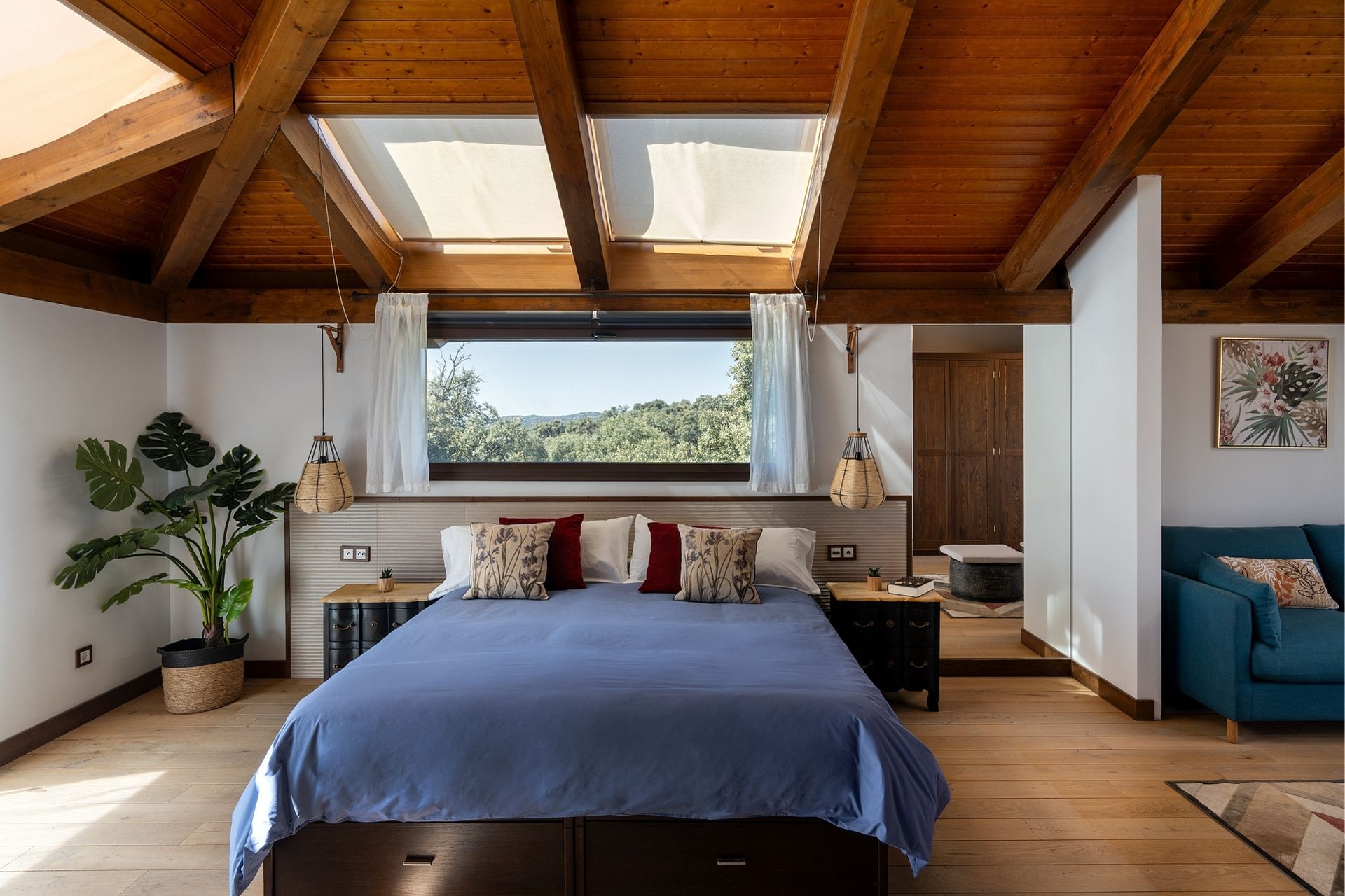 Suite luminosa con vistas al paisaje
